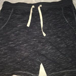 Men’s gray sway sweat shorts . Large